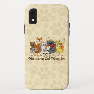OCD obsessieve kat stoornis Case-Mate iPhone Case