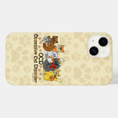 OCD obsessieve kat stoornis Case-Mate iPhone Case (Achterkant (horizontaal))