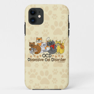 OCD obsessieve kat stoornis iPhone 11 Hoesje