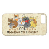 OCD obsessieve kat stoornis Case-Mate iPhone Case (Achterkant (Horizontaal))