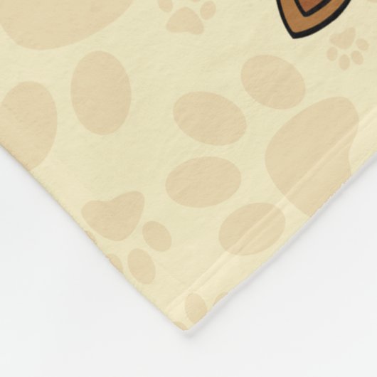 OCD obsessieve kat stoornis Fleece Deken (Hoek)