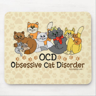 OCD obsessieve kat stoornis Muismat