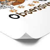 OCD obsessieve kat stoornis Poster (Hoek)