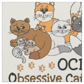 OCD obsessieve kat stoornis Stof (Close Up)