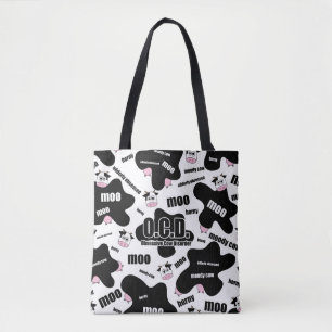 OCD - Obsessieve Koe stoornis Tote Bag