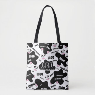 OCD - Obsessieve Koe stoornis Tote Bag