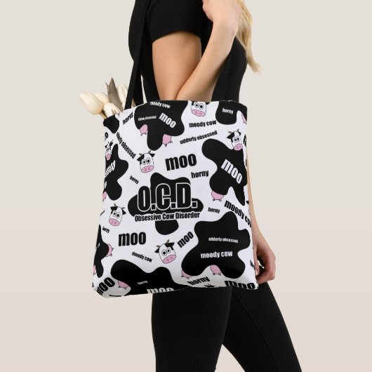 OCD - Obsessieve Koe stoornis Tote Bag (Dichtbij)
