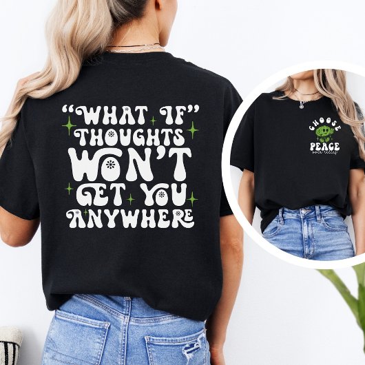 OCD Recovery Choose Peace over Relief T-shirt