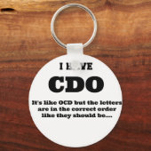 OCD - SLEUTELHANGER (Voorkant)