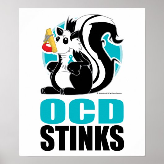 OCD Stinks Poster (Voorkant)