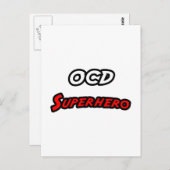 OCD Superheld Briefkaart (Voorkant / Achterkant)