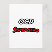 OCD Superheld Briefkaart (Voorkant)