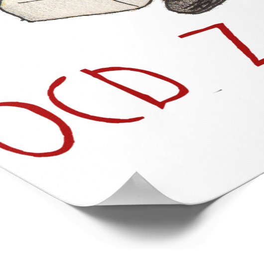 OCD Zombie Washington Washington Poster (Hoek)