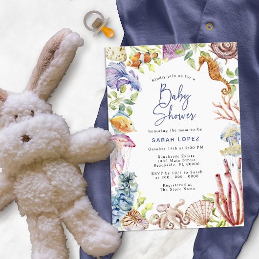 Ocea Babyshower Kaart