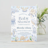 Ocea Babyshower Kaart (Staand voorkant)