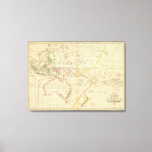 Oceaan 2 canvas afdruk (Voorkant)