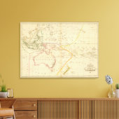 Oceaan 2 canvas afdruk (Insitu (Woonkamer))