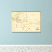 Oceaan 2 canvas afdruk (Insitu (Houten vloer))