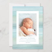 Oceaan | Aankondiging van de geboorte van de Baby  (Voorkant)