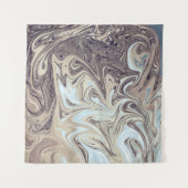 Oceaan Abstract Schilderij | Beste moderne abstrac Wandkleed (Voorkant (horizontaal))