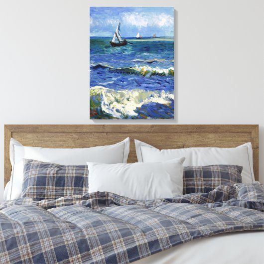 Oceaan Acryl Muur Kunst Schilderen Canvas Afdruk (Insitu (Slaapkamer))