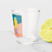 Oceaan Ananas Luau Shot Glas (Rechts)