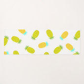 Oceaan Ananas Patroon  Yogamat (Voorkant (horizontaal))