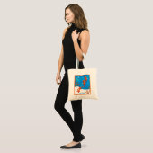 Oceaan Aquatische Cute Zeepaardje Custom Tote Bag (Voorkant (model))