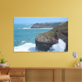 Oceaan bij Kilauea Canvas Afdruk (Insitu (Woonkamer))