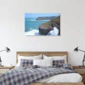 Oceaan bij Kilauea Canvas Afdruk (Insitu (Slaapkamer))