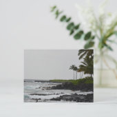 Oceaan bij Poipu op Kauai Briefkaart (Staand voorkant)
