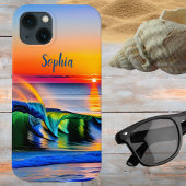 Oceaan bij Sunset Signature Case-Mate iPhone Case