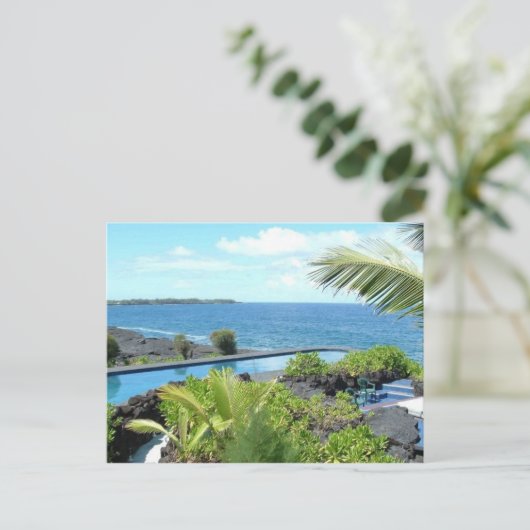 Oceaan Briefkaart (Staand voorkant)