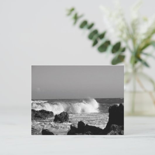 Oceaan Briefkaart (Staand voorkant)