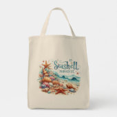 Oceaan bries tote bag (Achterkant)