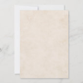 Oceaan Bries Uitnodiging (Achterkant)