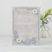 Oceaan Bries Uitnodiging (Staand voorkant)