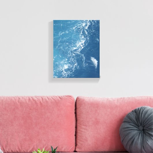 Oceaan Canvas Afdruk (Insitu (Woonkamer))