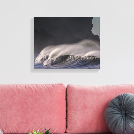 Oceaan Canvas Afdruk (Insitu (Woonkamer))