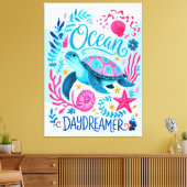 Oceaan Dagdromer Canvas Afdruk (Insitu (Woonkamer))