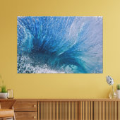 Oceaan Dans 🌊 Beweging van de oceaan Canvas Afdruk (Insitu (Woonkamer))
