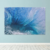 Oceaan Dans 🌊 Beweging van de oceaan Canvas Afdruk (Insitu (Houten vloer))