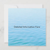 Oceaan diep; Teder Liefde/ Uitnodigingen voor elke (Achterkant)