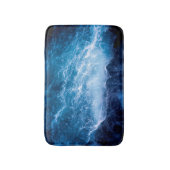 Oceaan - Donkere blauwe golven Badmat (Voorkant Verticaal)