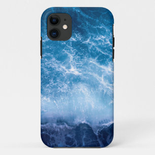 Oceaan - Donkere blauwe golven Case-Mate iPhone Case