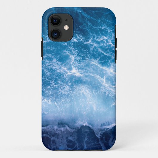 Oceaan - Donkere blauwe golven Case-Mate iPhone Case (Achterkant)