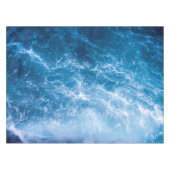 Oceaan - Donkere blauwe golven Tafelkleed (Voorkant (Horizontaal))