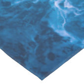 Oceaan - Donkere blauwe golven Tafelkleed (Gekanteld)