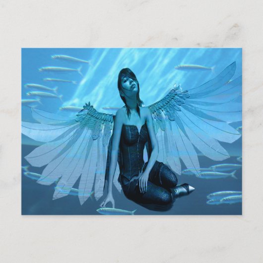 Oceaan Droom Briefkaart (Voorkant)