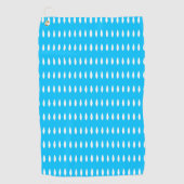 Oceaan Druppels Golfhanddoek (Voorkant)